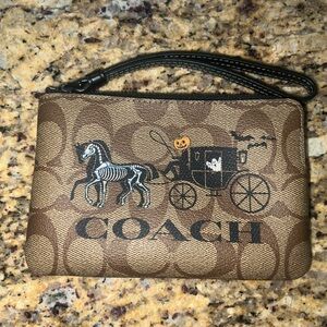 Coach Halloween Wristlet